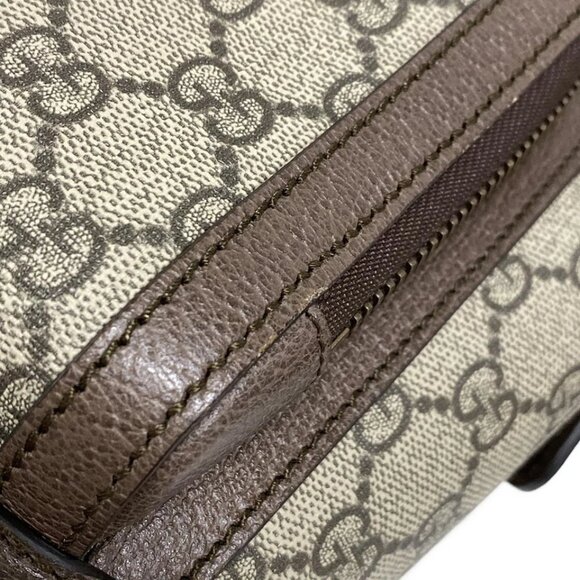 GUCCI Ophidia Beige Green Red PVC Cotton - Backpack 996-041925 - Picture 9 of 14